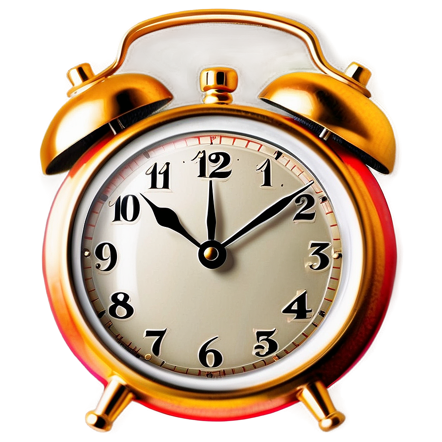 Retro Alarm Clock Png Lqy PNG