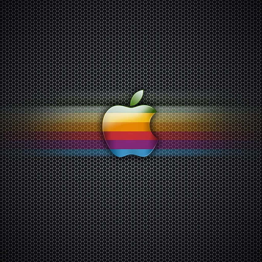 Retro Apple-logo 850 X 850 Wallpaper