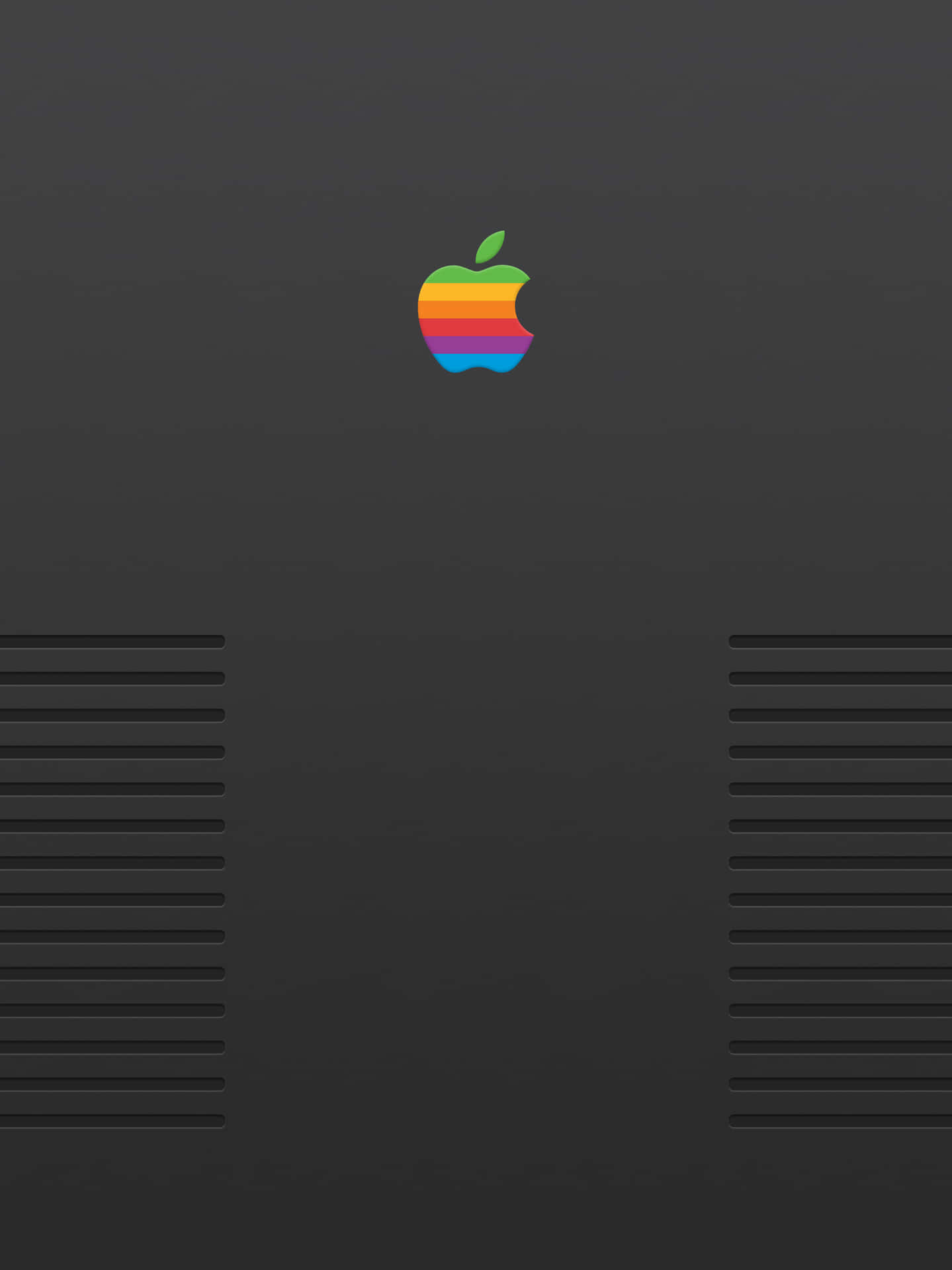 Retro Apple-logo 2048 X 2732 Wallpaper