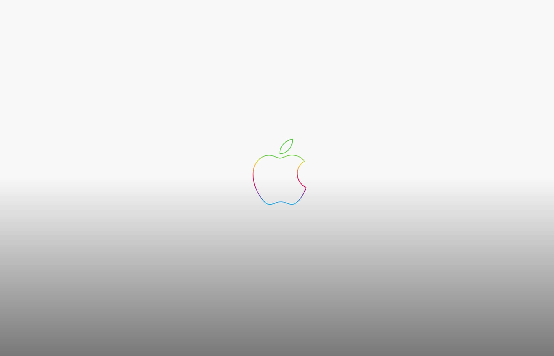 Retro apple computer branding