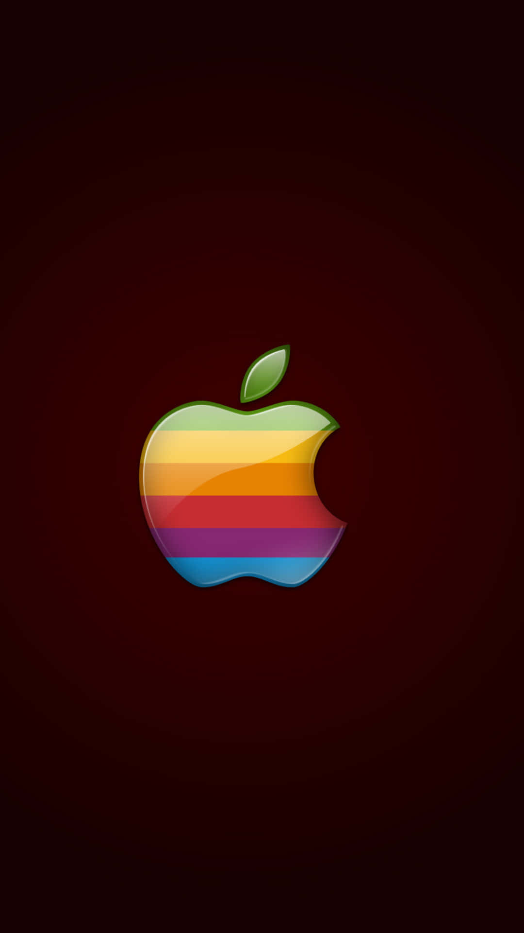 Unclásico Logotipo Vintage De Apple. Fondo de pantalla