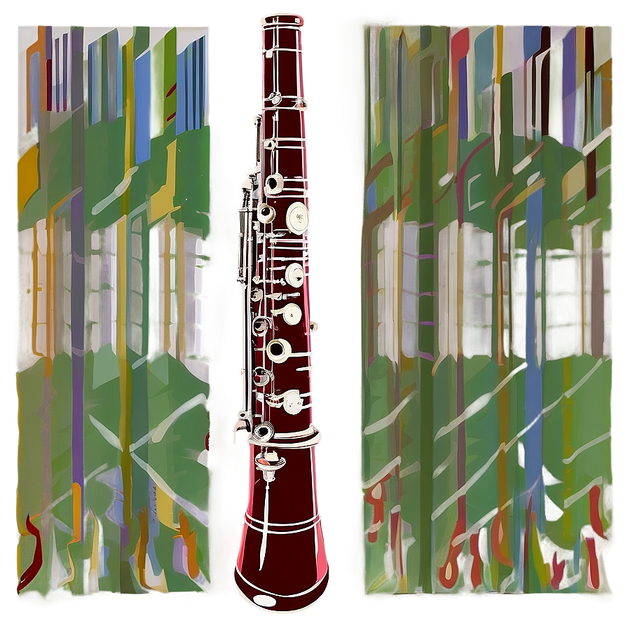 Retro Bassoon Poster Png Lbd PNG