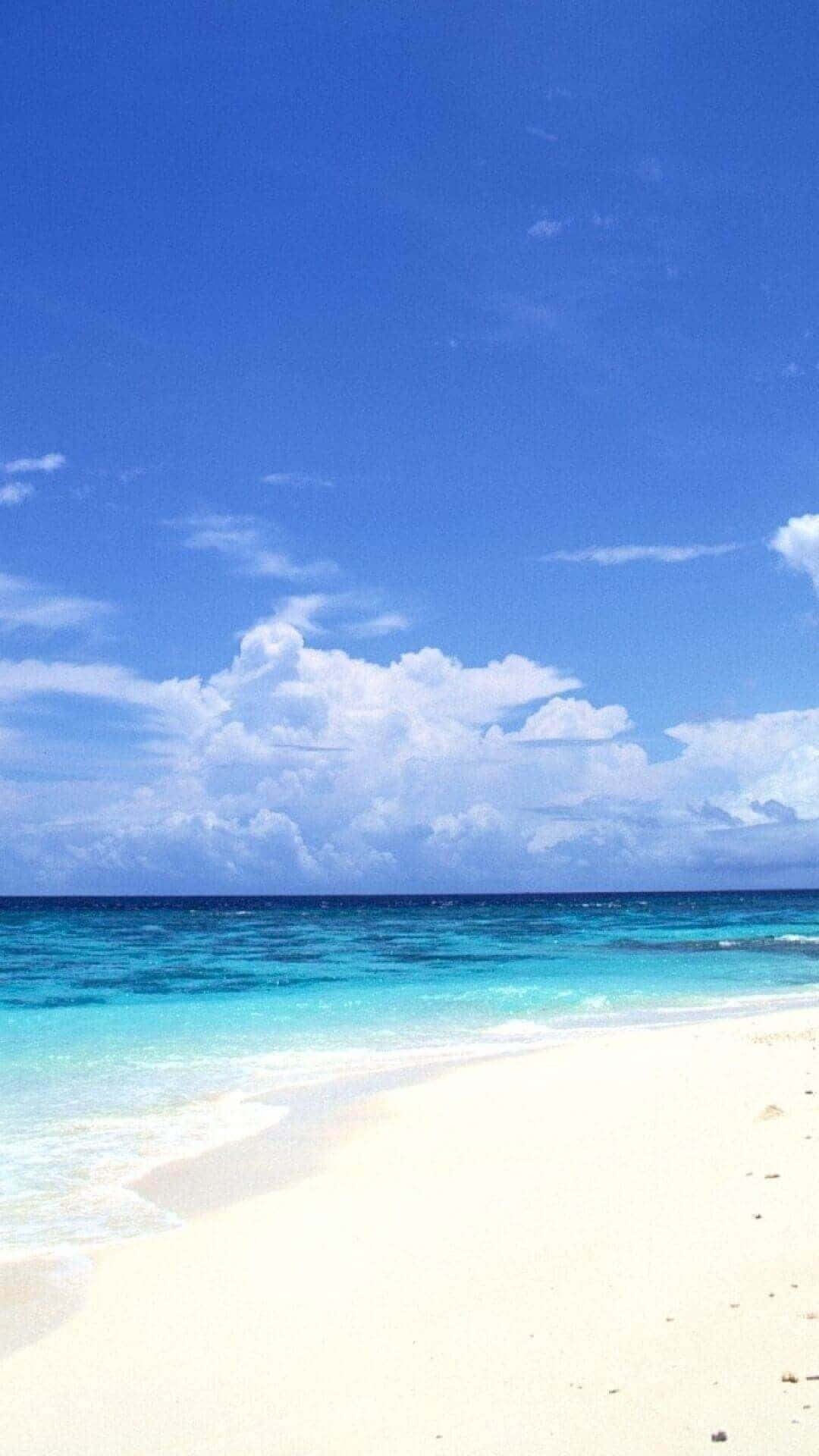 ¡escápatea Una Playa Retro! Fondo de pantalla