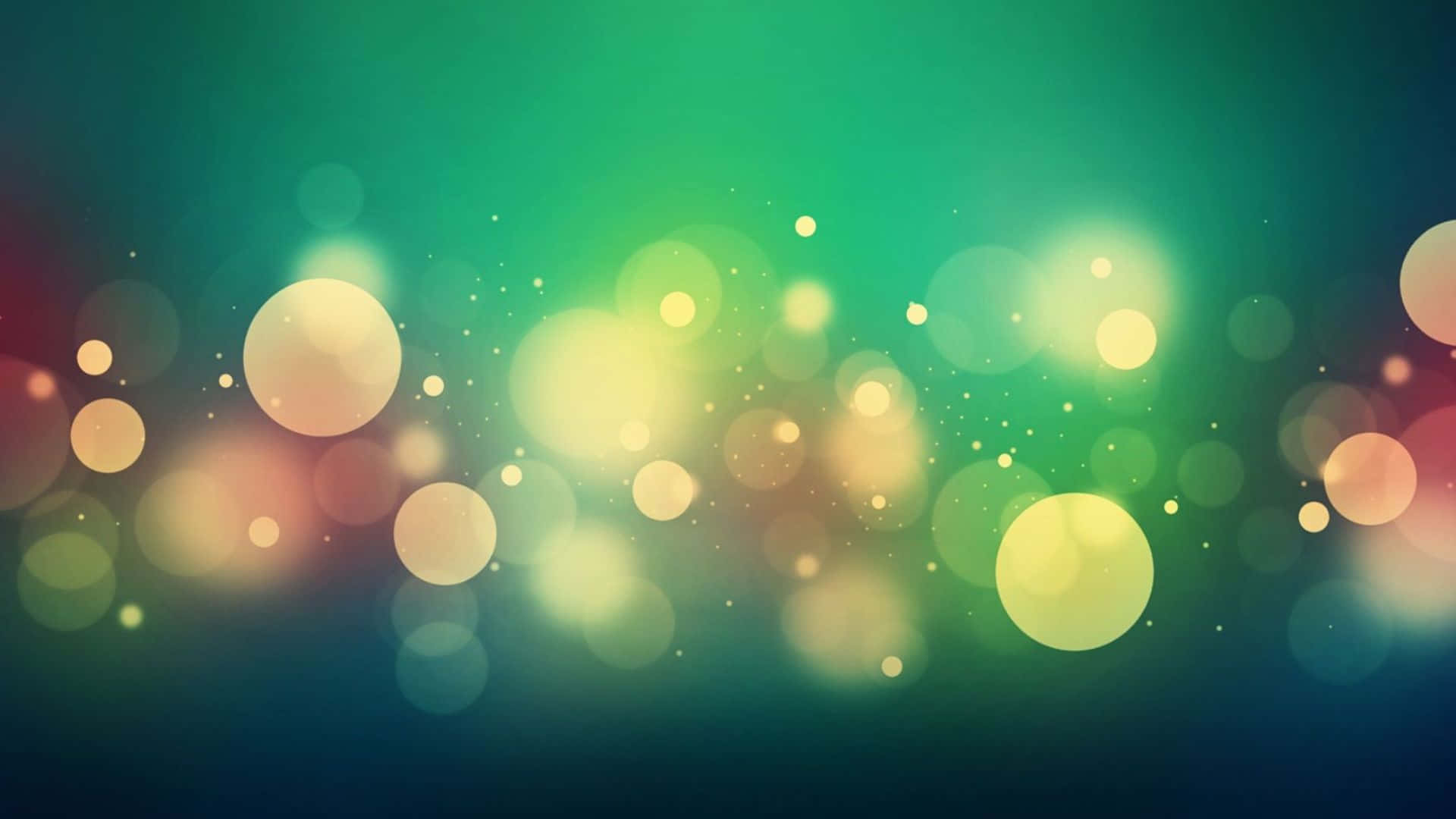 Retro Bokeh Lights Background Wallpaper