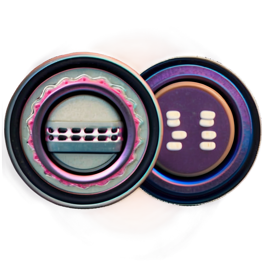 Retro Buttons Feel Png 06262024 PNG