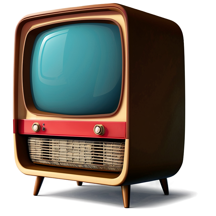 Retro Cartoon Tv Set Png 86 PNG