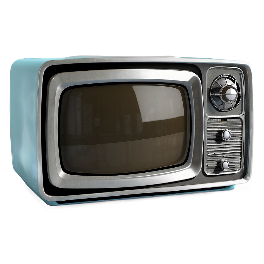 Retro Cartoon Tv Set Png Tjx90 PNG