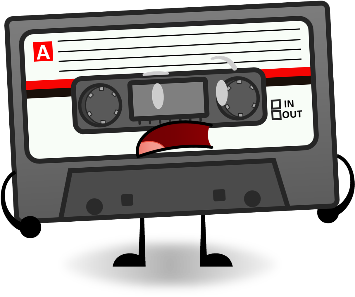 Download Retro Cassette Tape Illustration