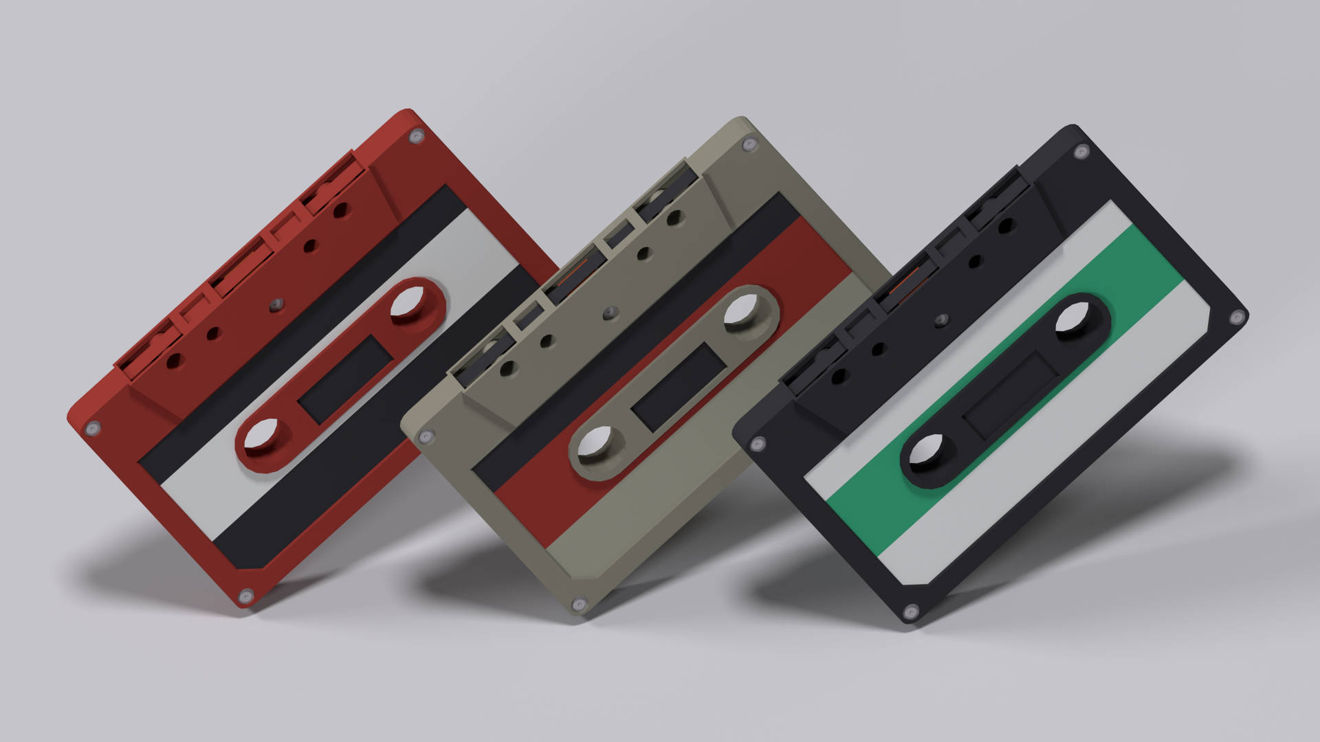 Retro Cassettes 4d Ultra Hd