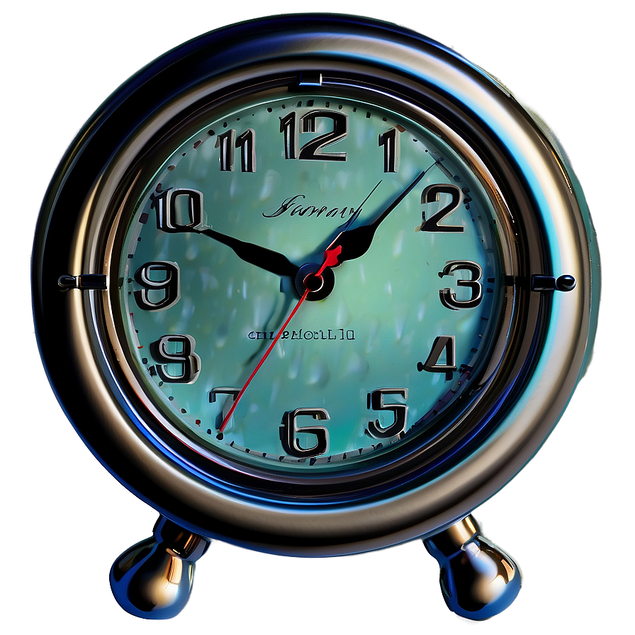 Retro Clock Clipart Png 06262024 PNG