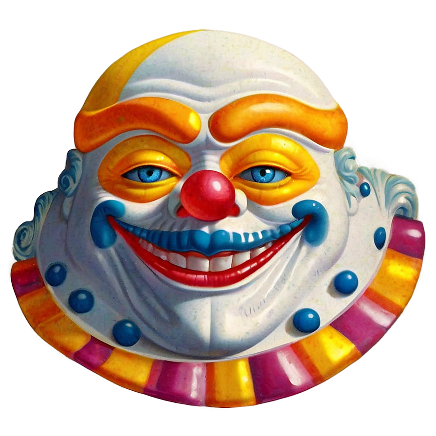 Retro Clown Advertisement Png Alo PNG