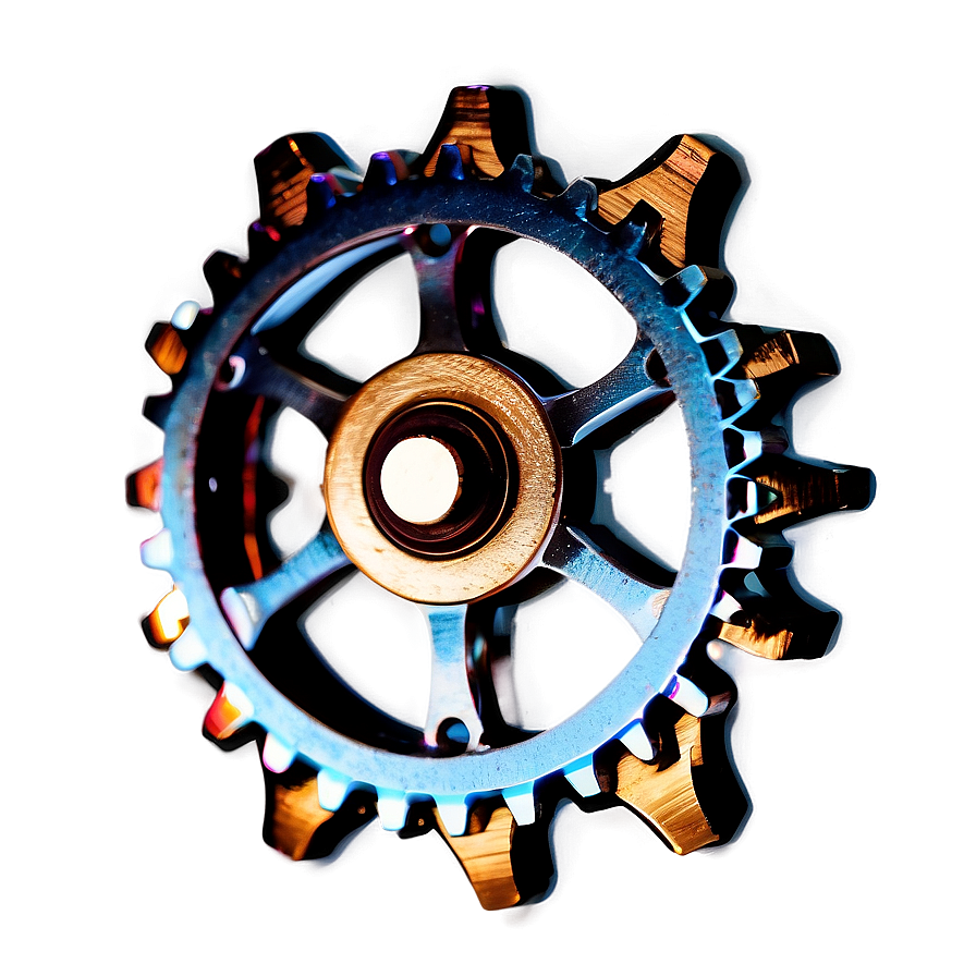 Retro Cog Wallpaper Png 06262024 PNG
