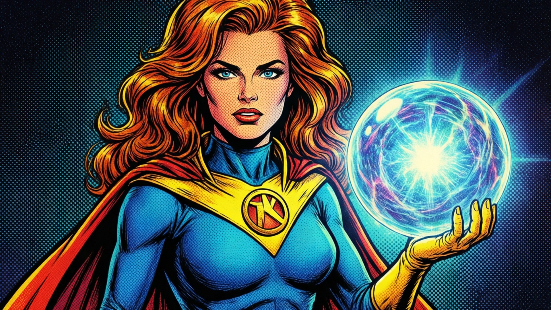 Retro Comic Jean Bakgrundsbilder
