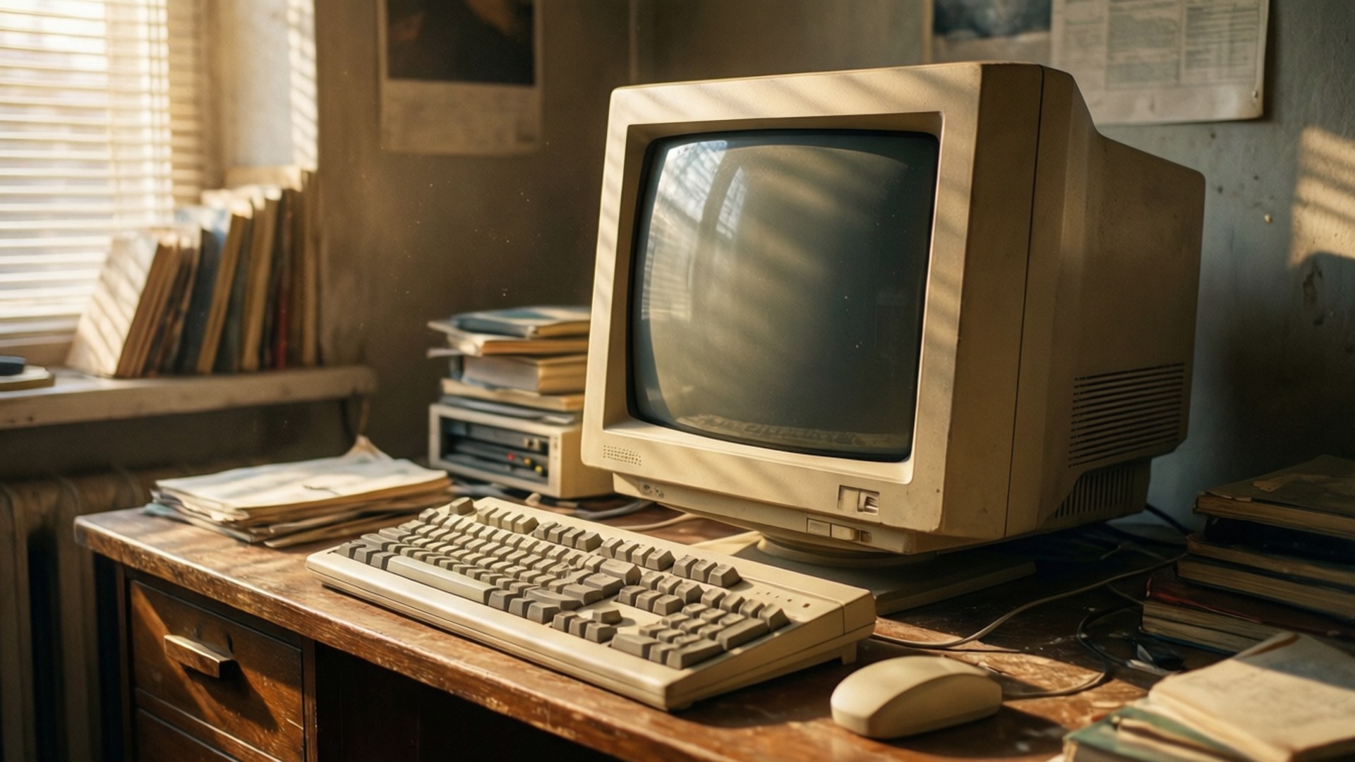 Nostalgia del Computer Retro Sfondi
