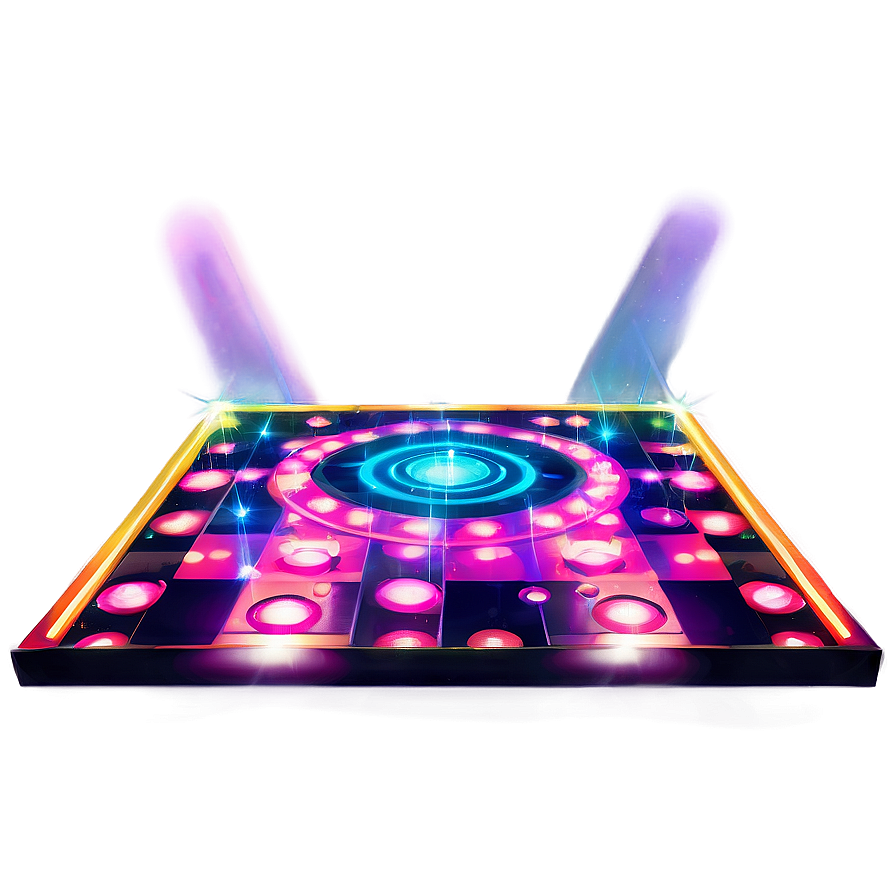 Retro Dance Floor Png Cbv60 PNG