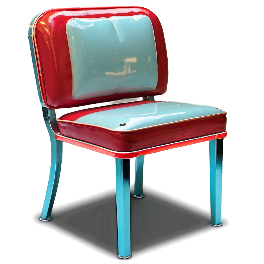 Retro Diner Silla Png Bhc41 PNG