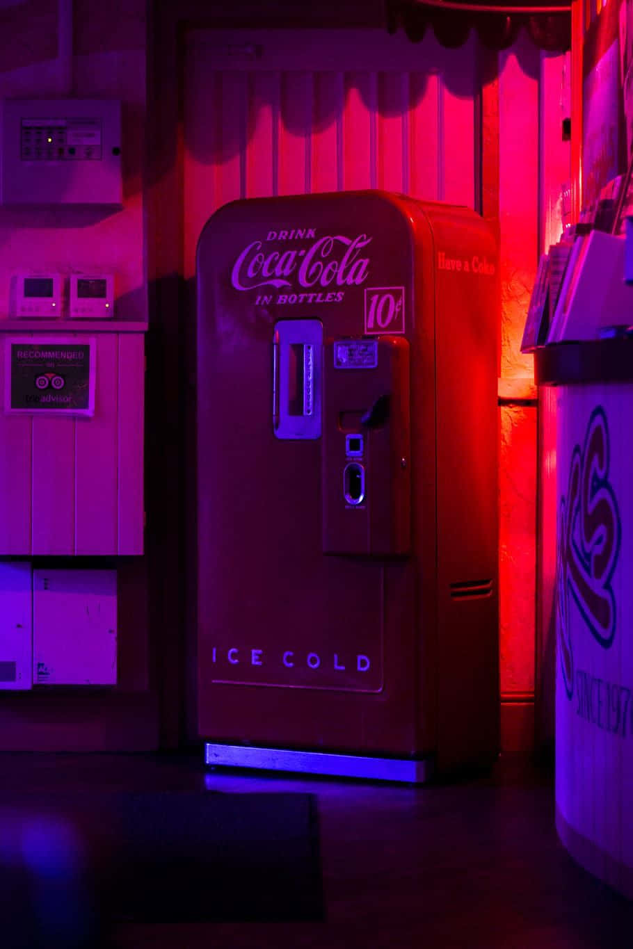 Restauranteretro Coca Cola Fondo de pantalla