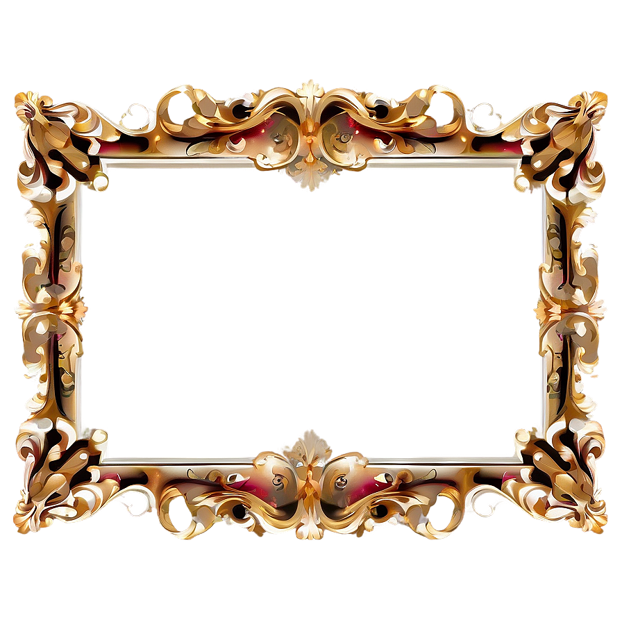 Retro Frame Design Png Bna89 PNG