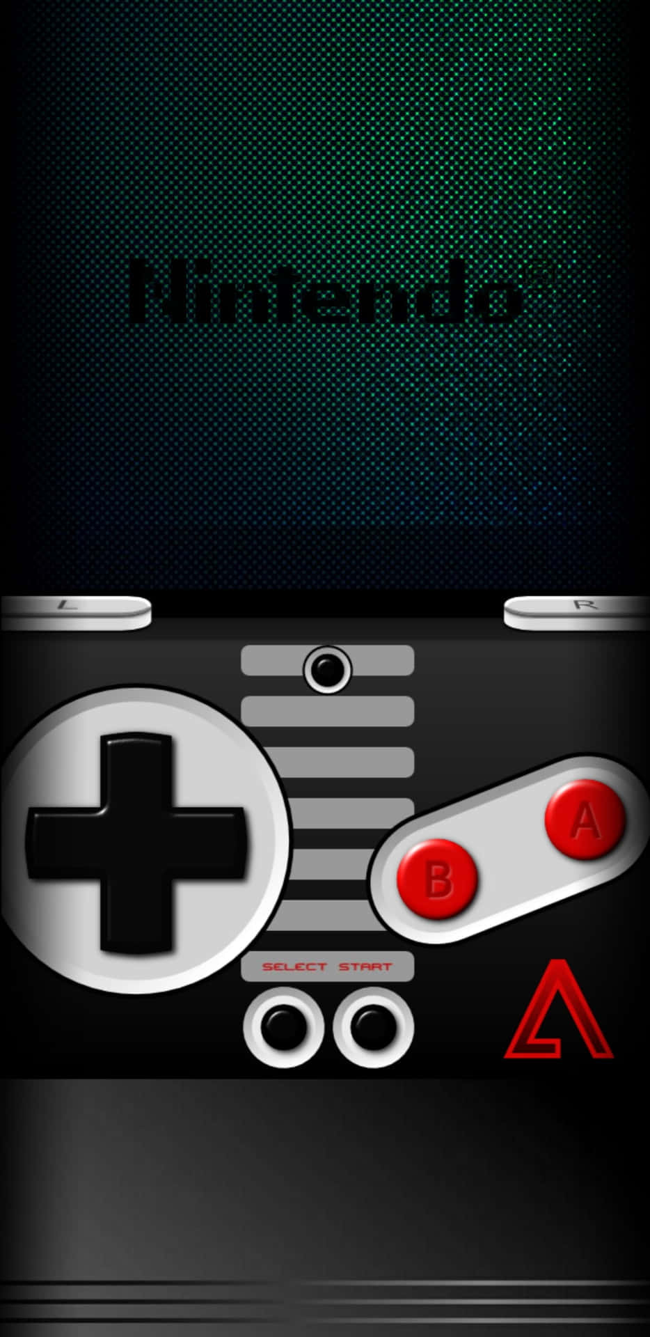 Retrospiel Nintendo-buttons Wallpaper