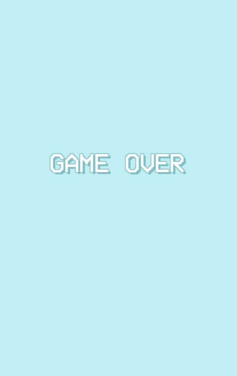 Retro_ Game_ Over_ Screen Wallpaper