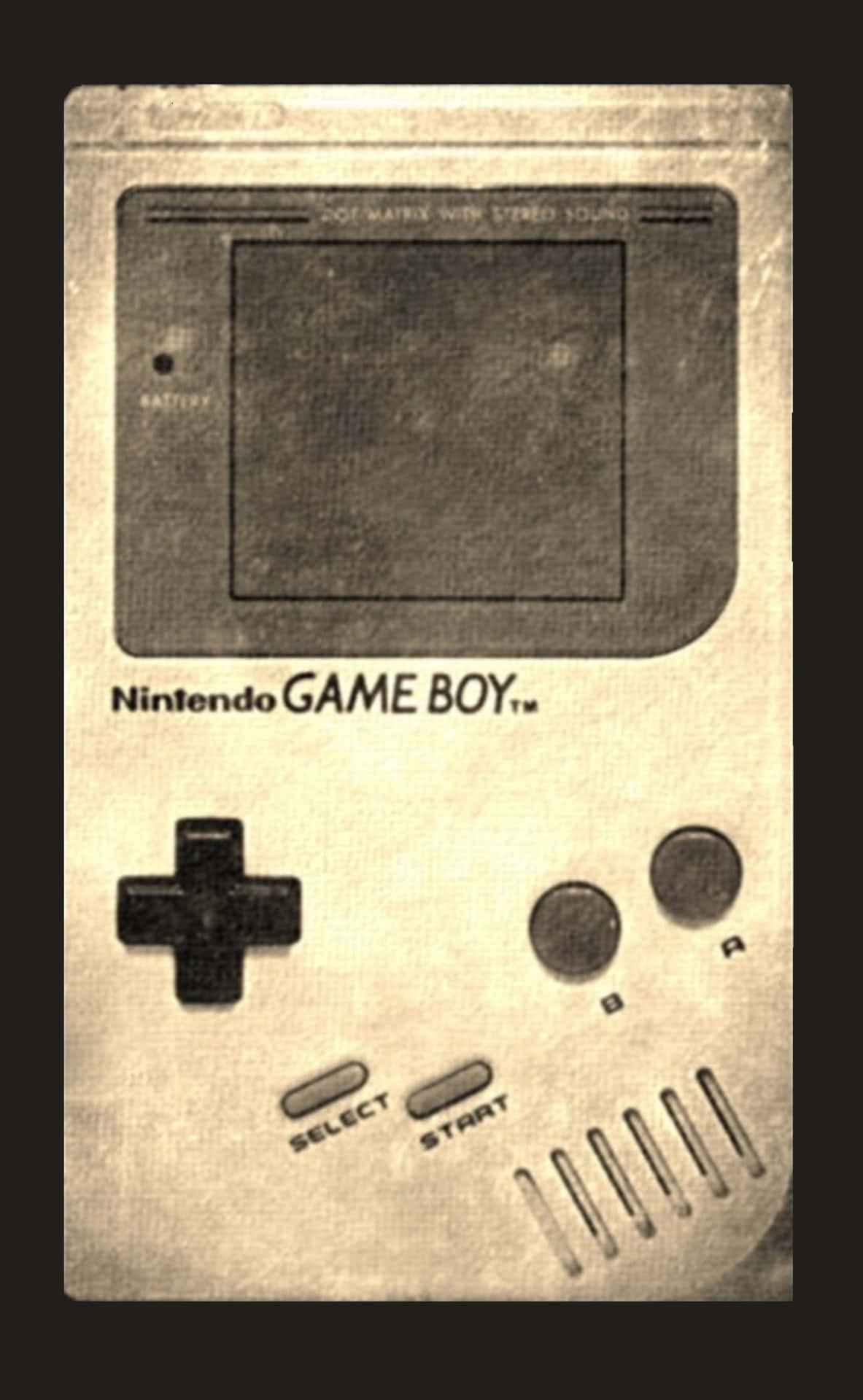 Retrospelsmotivfrån Nintendo - Vintage. Wallpaper