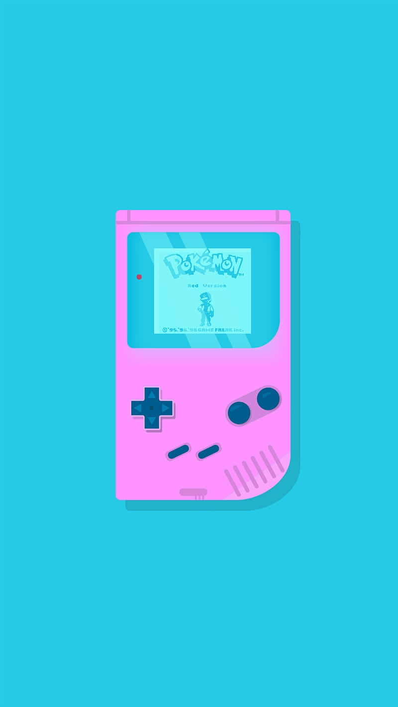 Retro Gameboy Pokemon Aesthetic Achtergrond