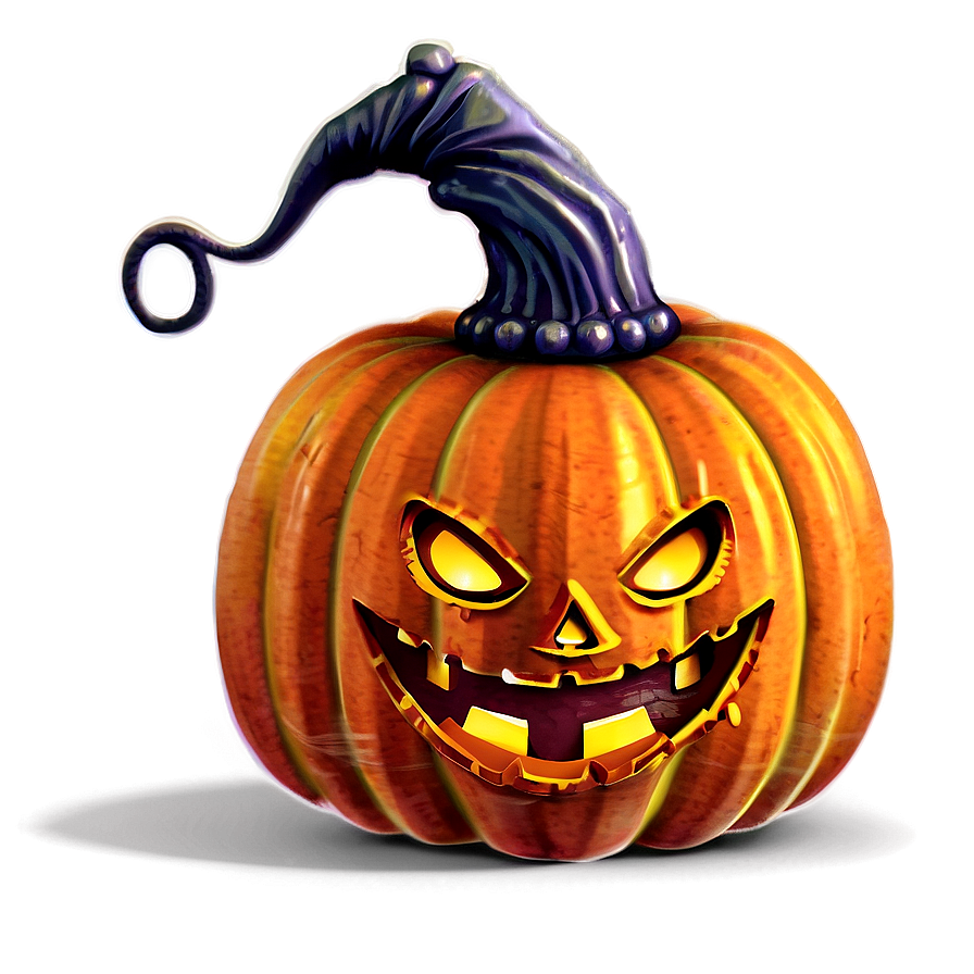 Download Retro Halloween Pumpkin Png 57 | Wallpapers.com