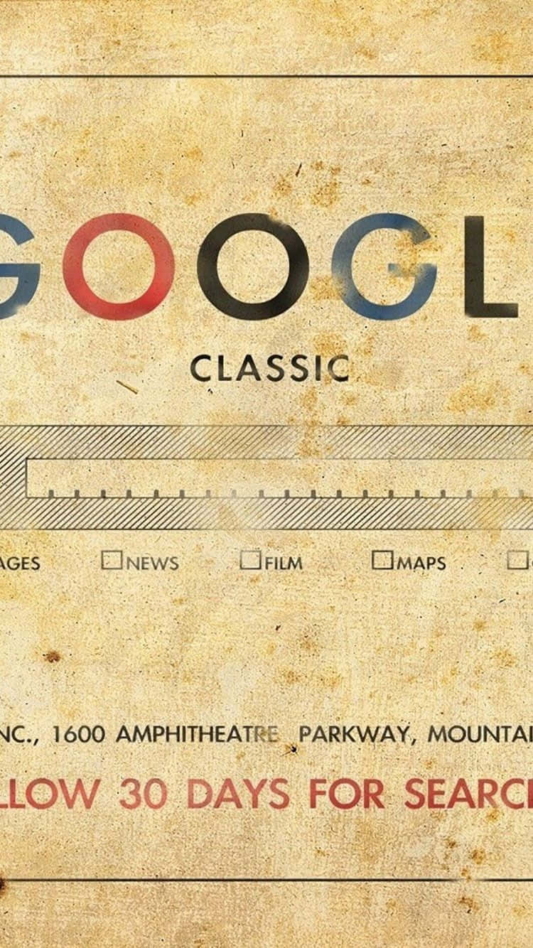 Googleclassic - 30 Dagar För Sökning. Wallpaper