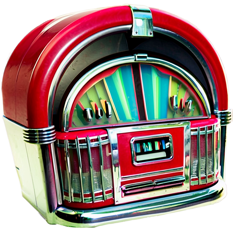 Retro Jukebox Machine Png Mpt64 PNG