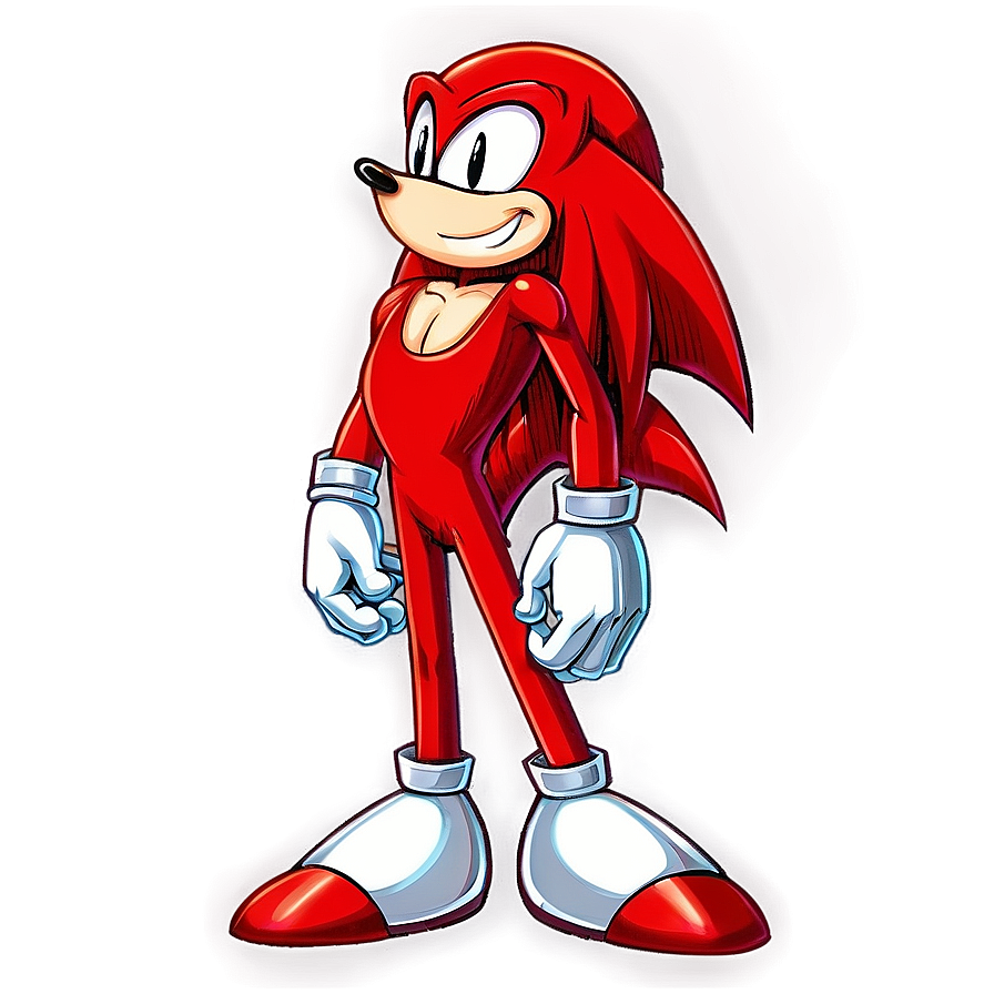 Retro Knuckles Sprite Png Yol PNG