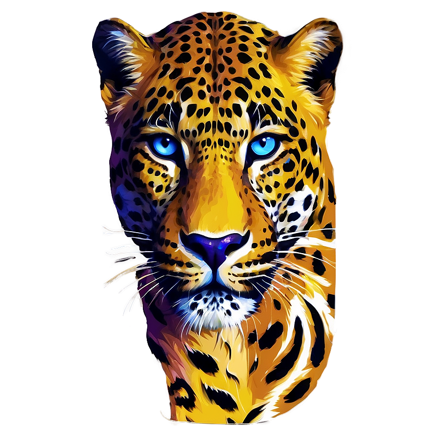 Retro Leopard Pop Art Png 28 PNG
