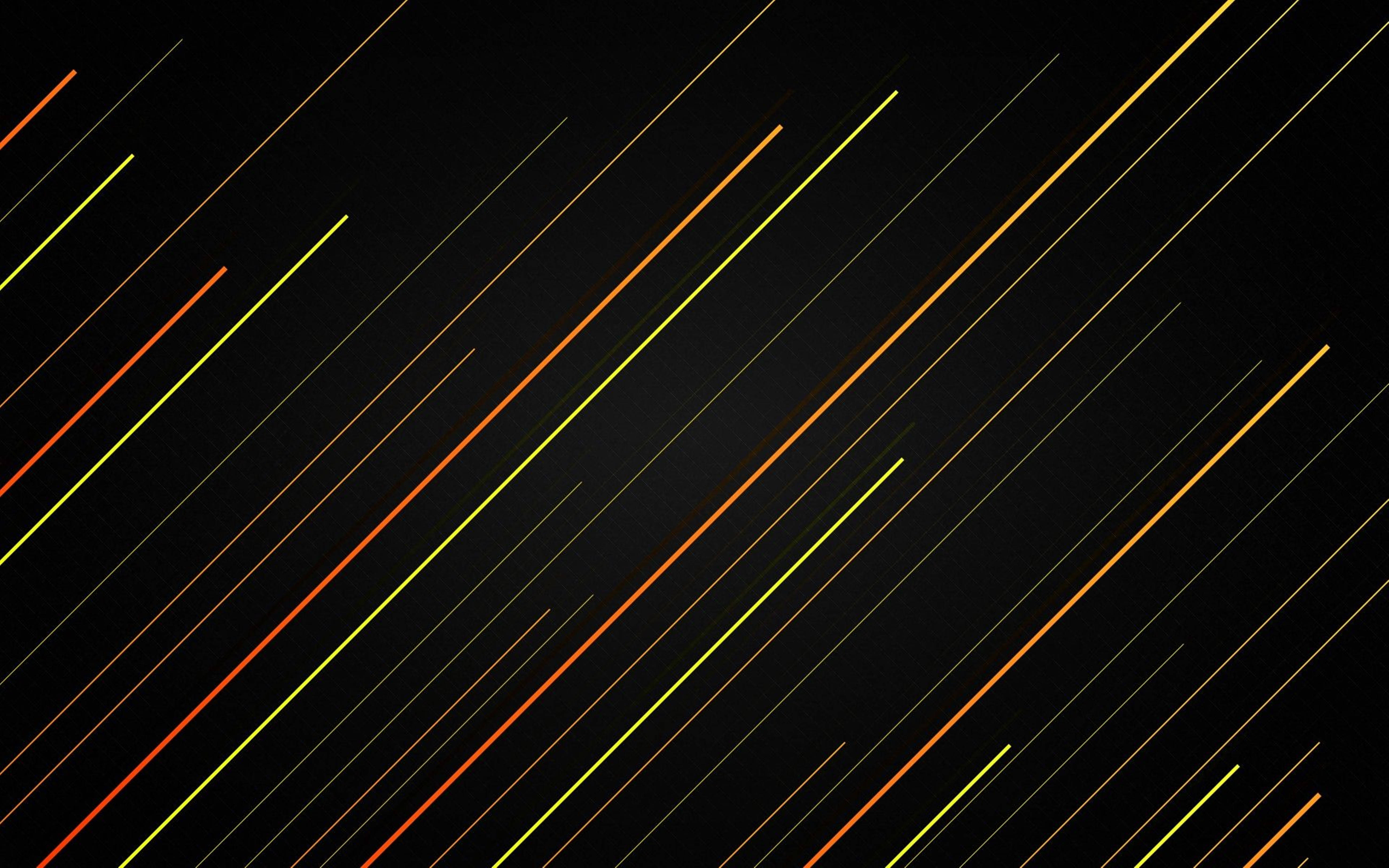 Retro Light Lines Pattern 4k Wallpaper