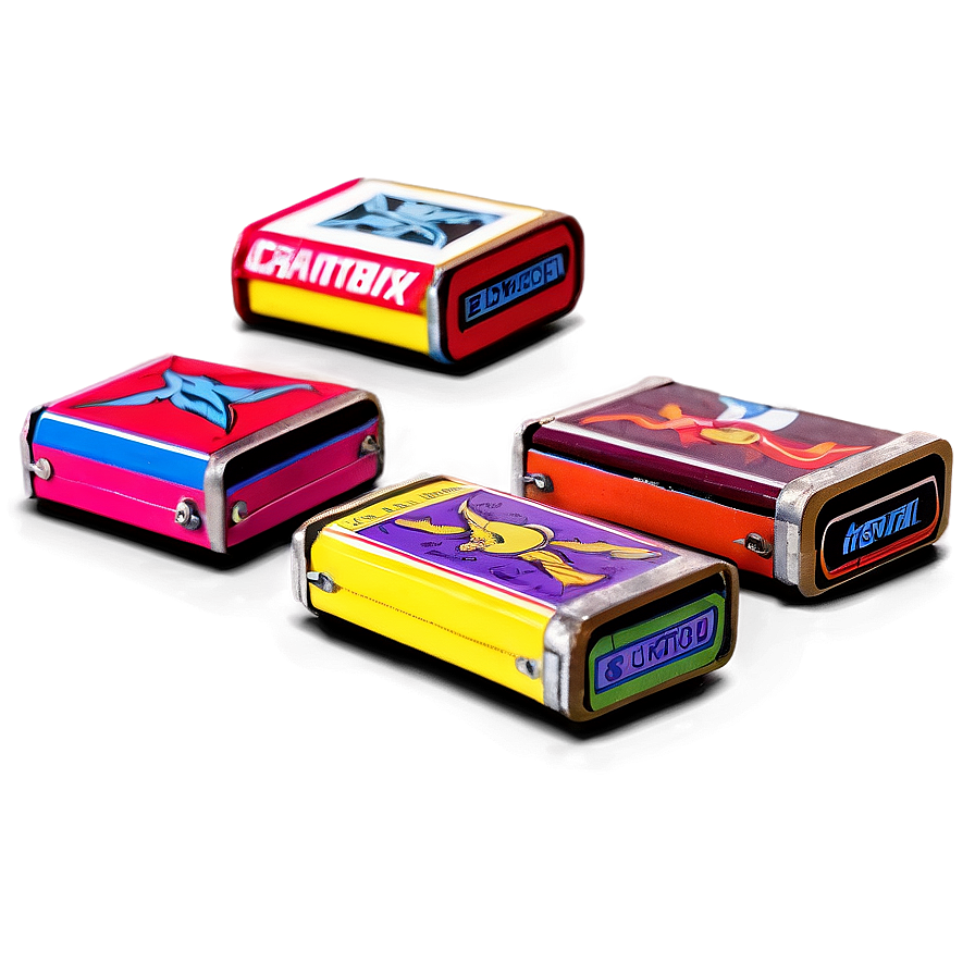 Retro Matchbox Collection Png Rbi PNG