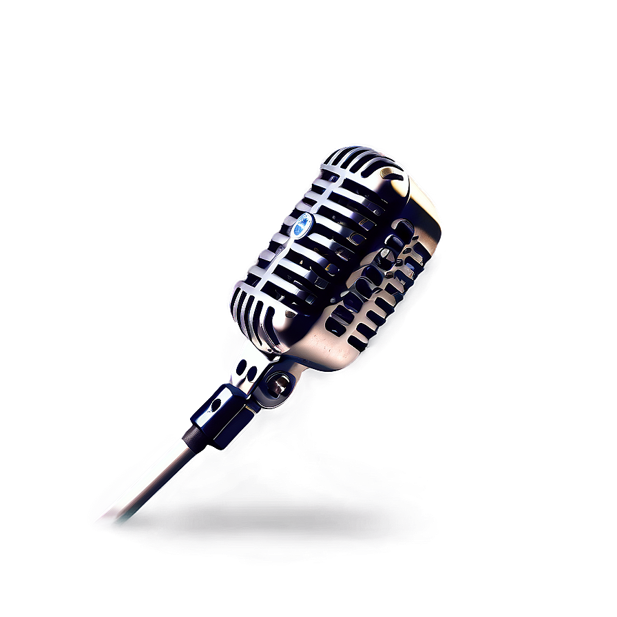 Retro Microphone Png Csl33 PNG