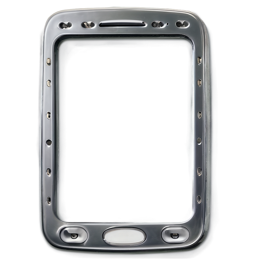 Retro Mobile Phone Frame Png Bxp PNG