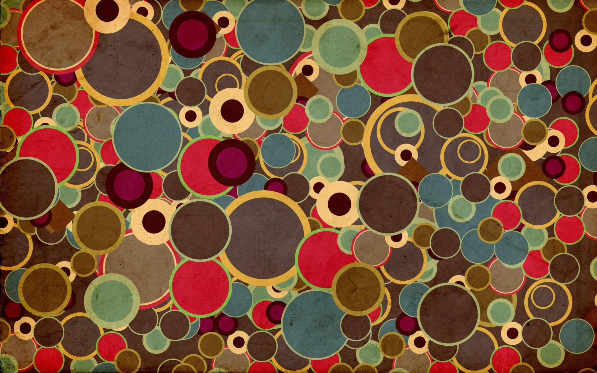 Retro Pattern Daze Wallpaper