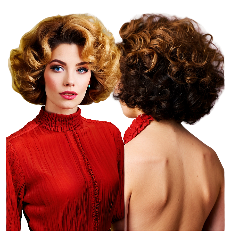Retro Perm Revival Png Qox48 PNG