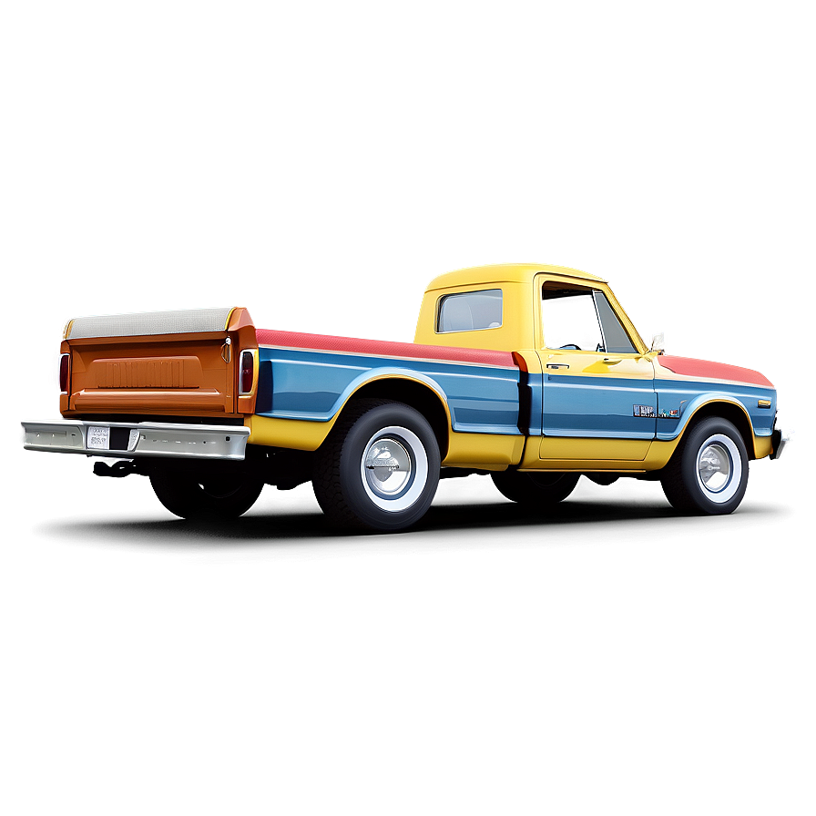 Retro Pickup Truck Png Gwu PNG