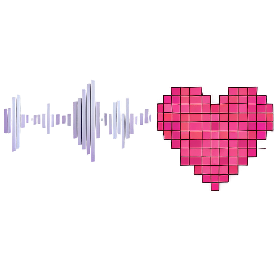 Retro Pixelated Heart Png 39 PNG