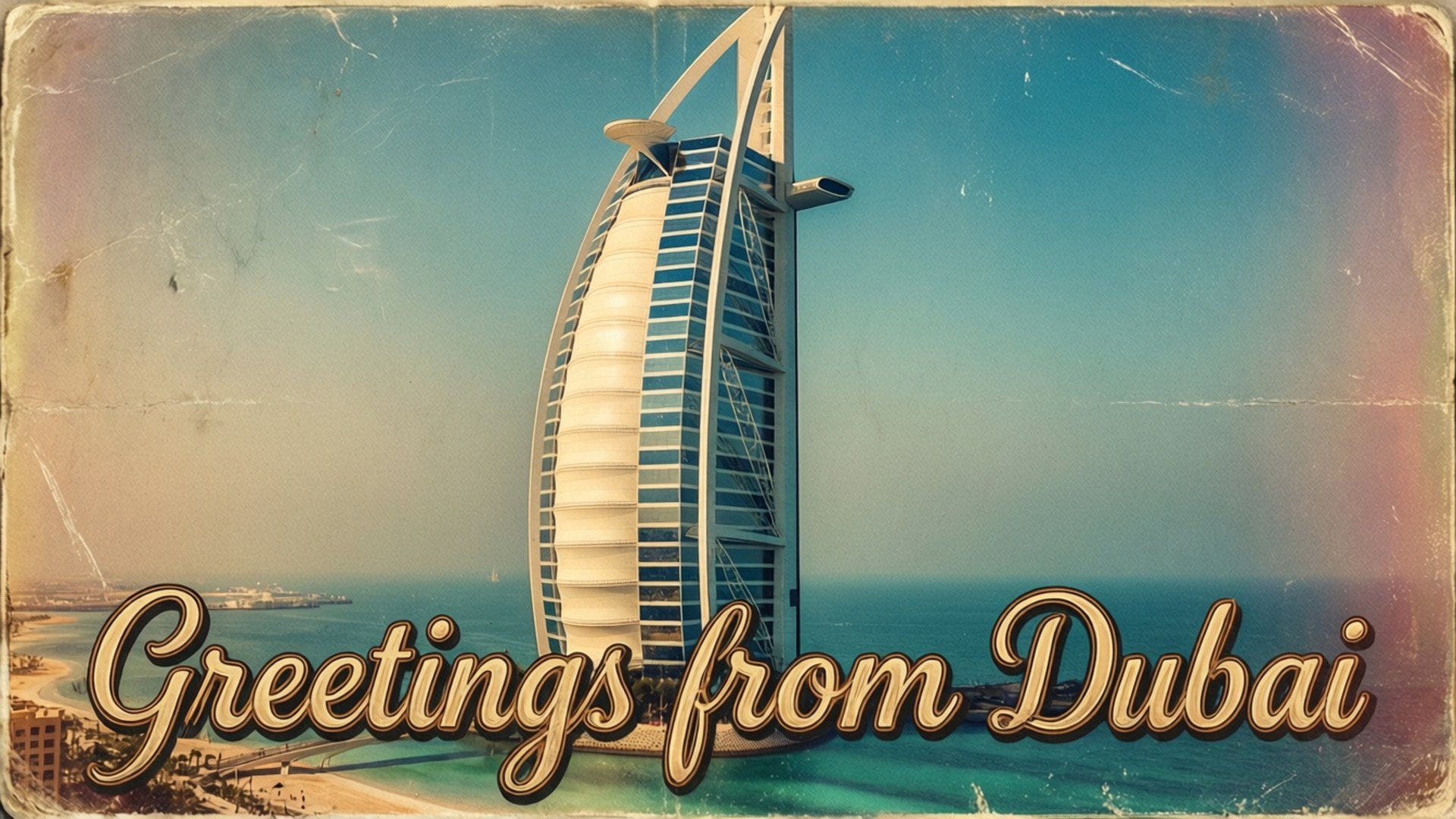 Retro Postcard Sfondi