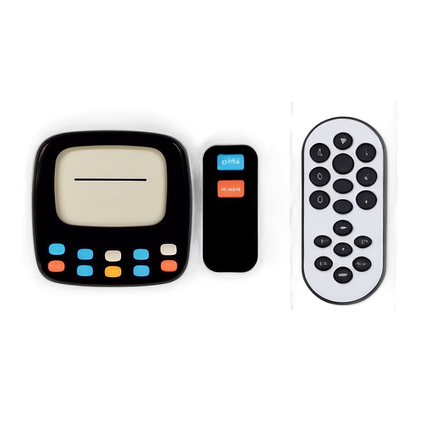 Retro Remote Control Png Thl PNG