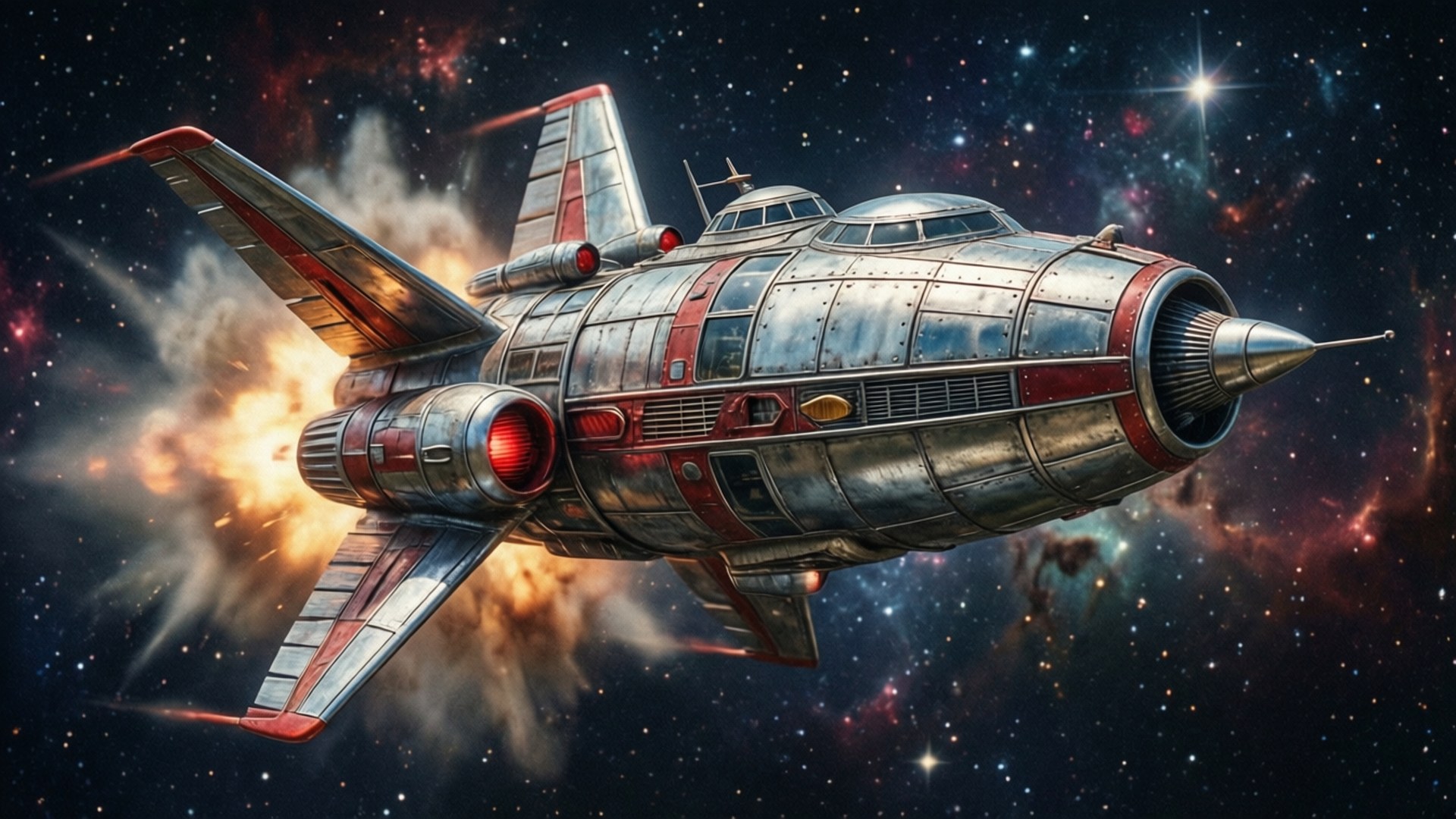 Retro Rocket Achtergronden