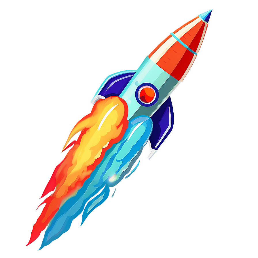 Retro Rocket Png Nyx PNG