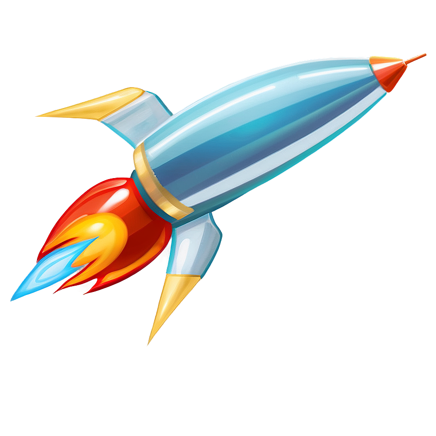 Retro Rocketship Png 95 PNG