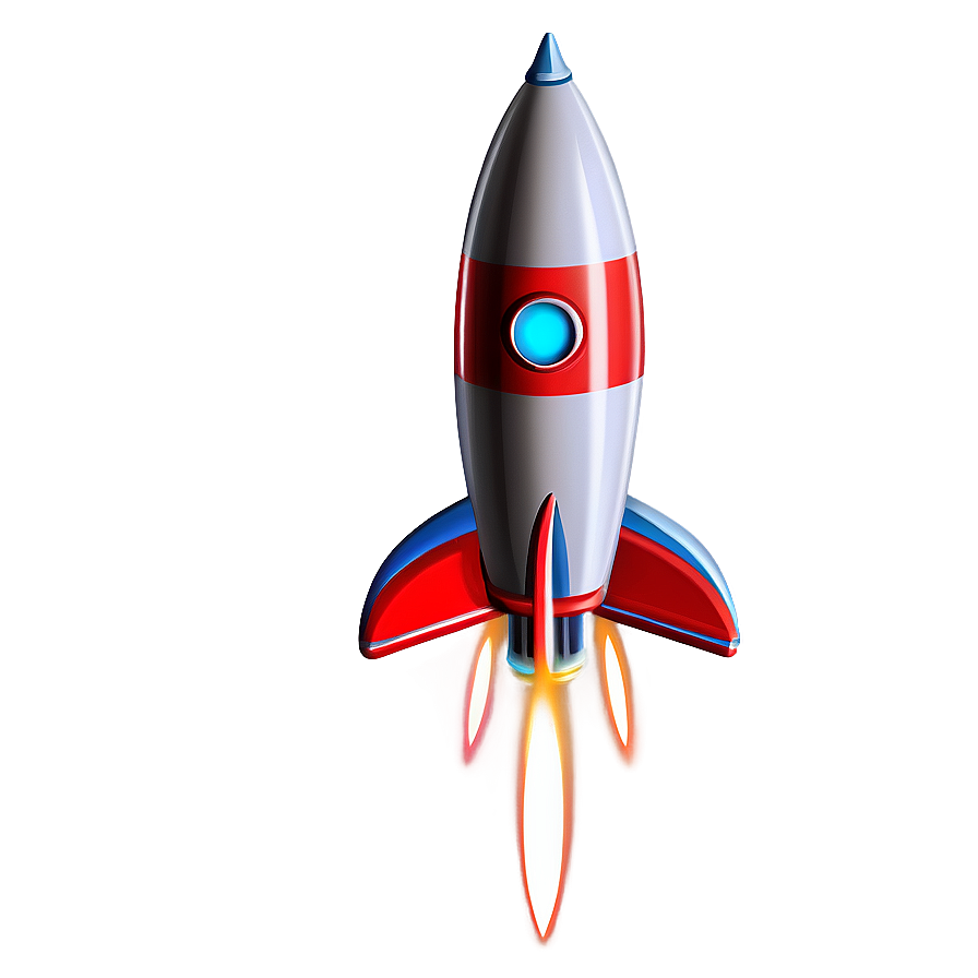 Retro Rocketship Png Msr84 PNG