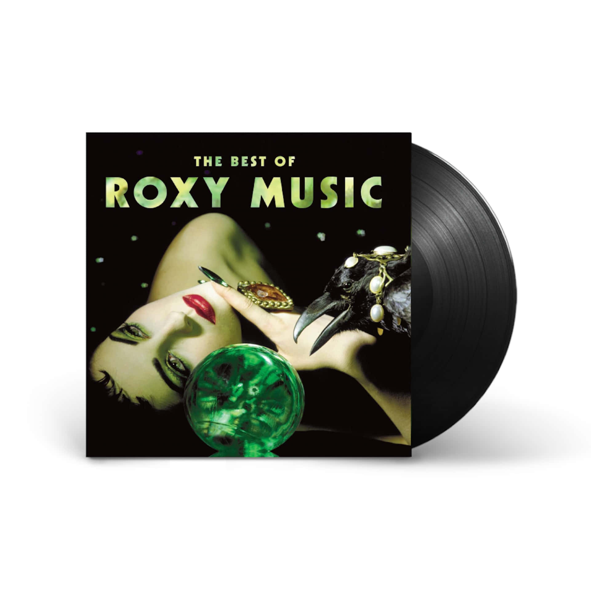 Retro Roxy Music Vinyl Album Cover Wallpaper