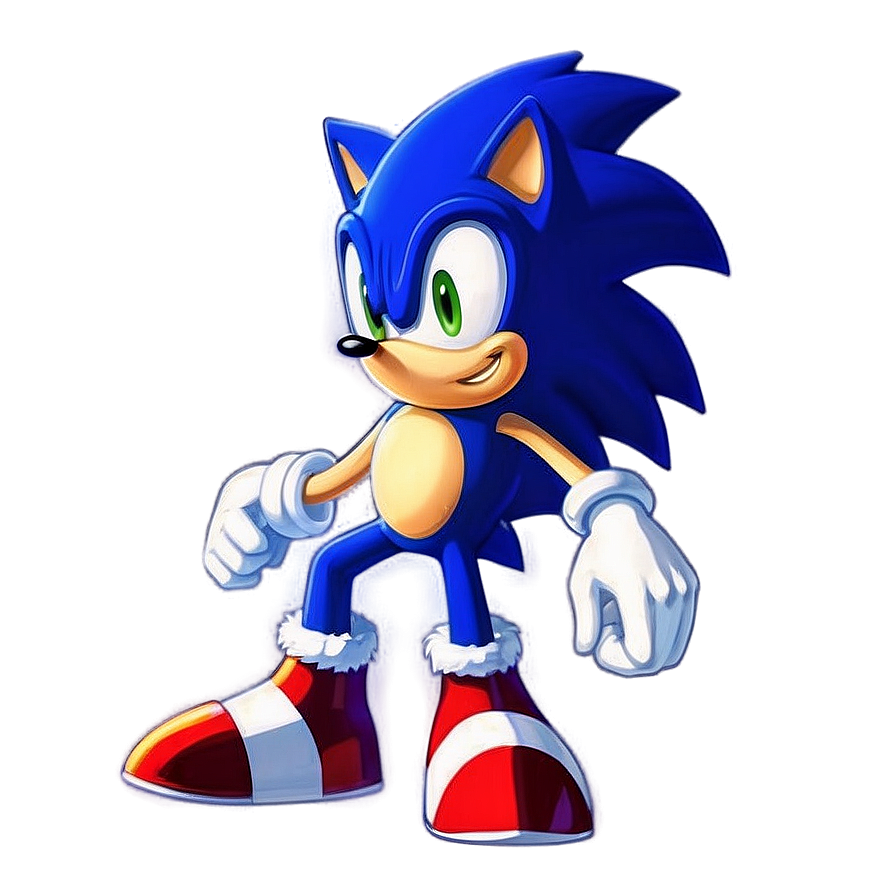 Retro Sonic Transparent Png 15 PNG