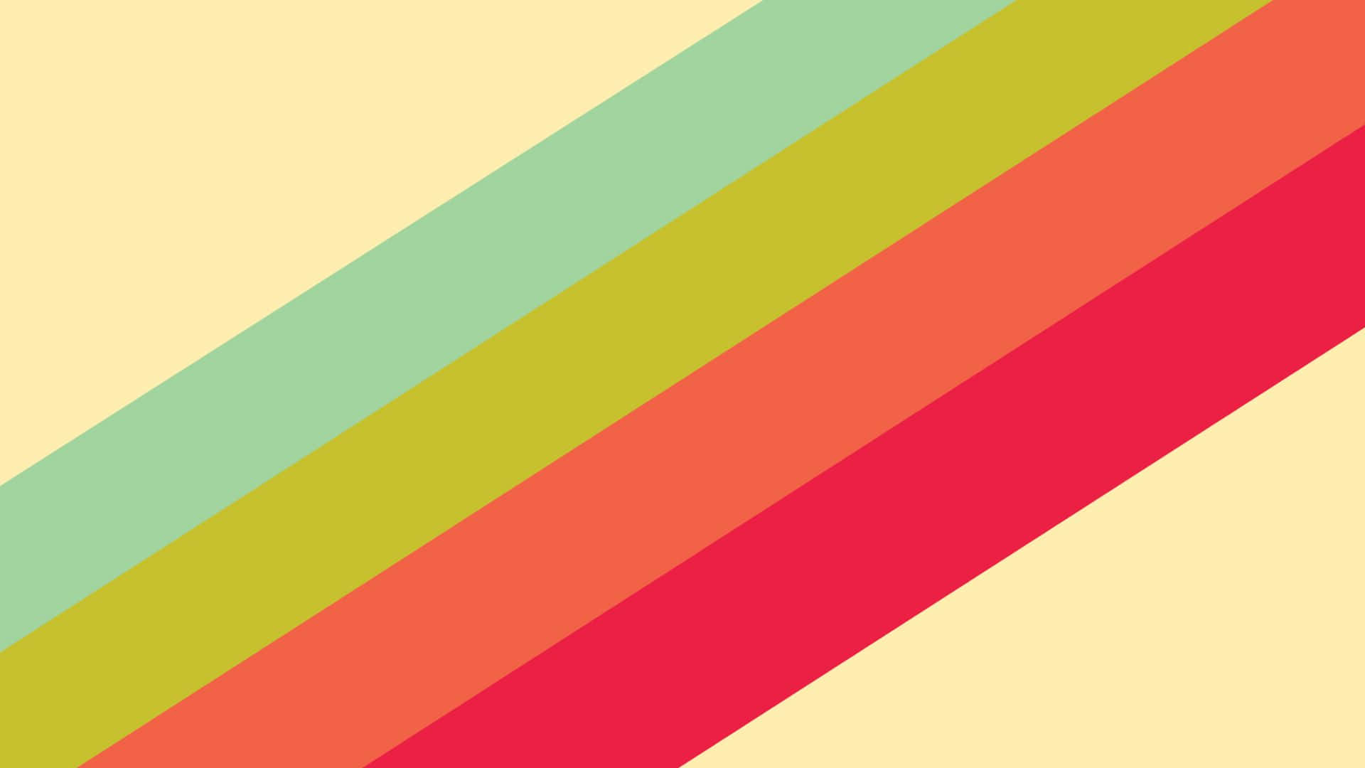 Retro Striped Background Wallpaper