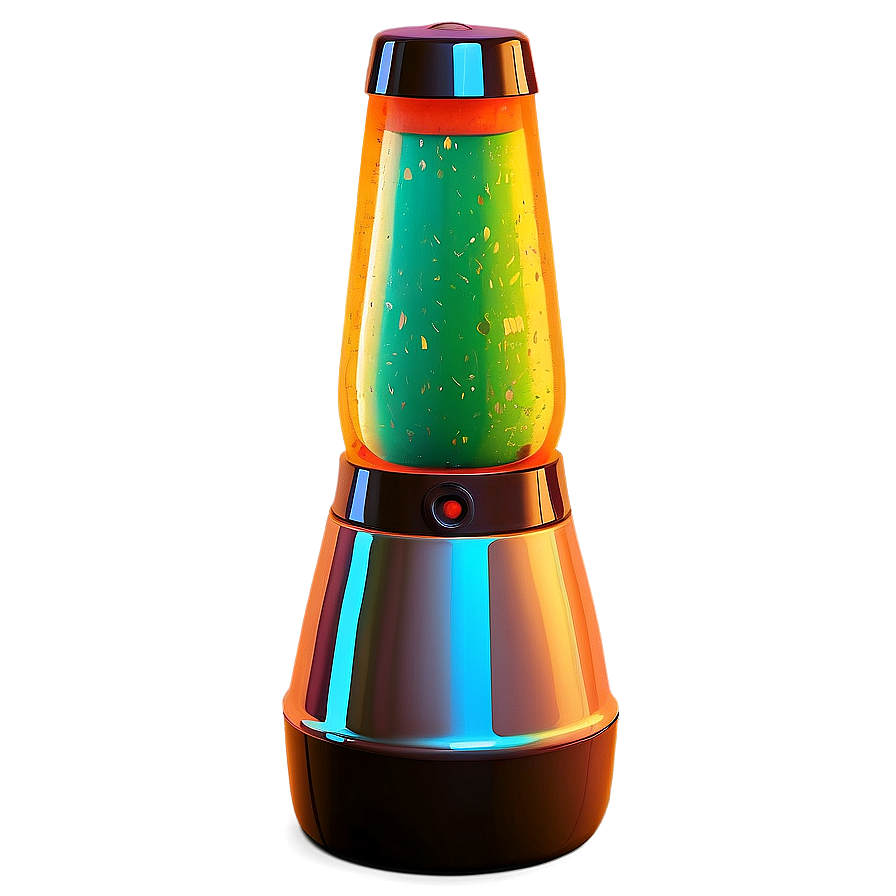 Retro Style Lava Lamp Png 06112024 PNG