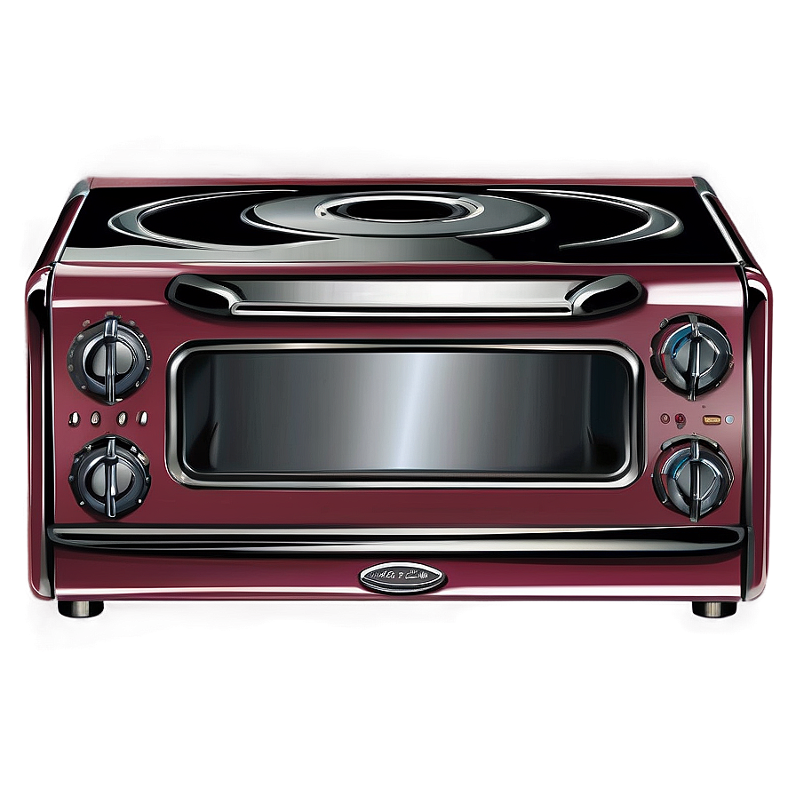 Download Retro Style Oven Png Yve | Wallpapers.com